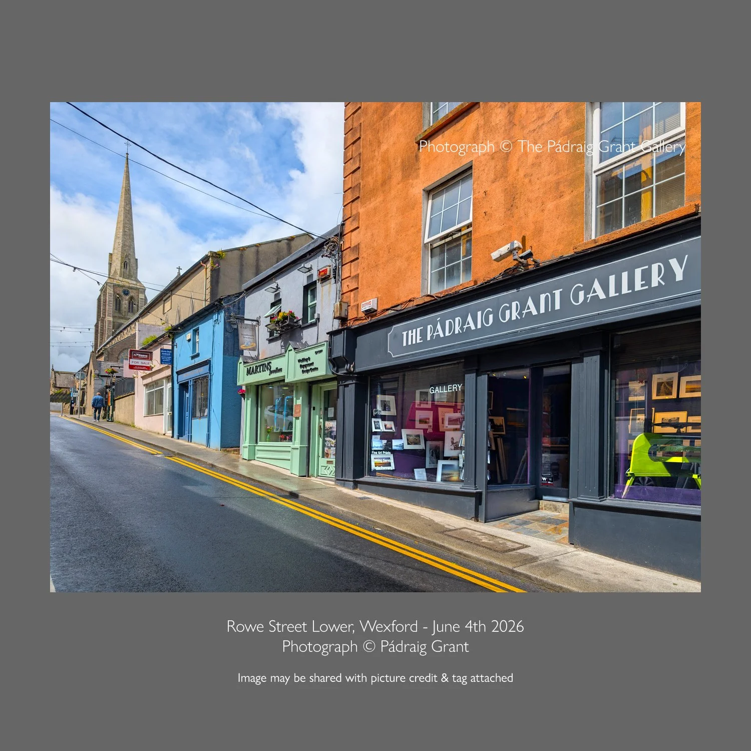 There's nothing like sunshine bouncing off a rain soaked street to lift the colour and my mood. 

Photograph &copy; P&aacute;draig Grant
Image may be shared with picture credit &amp; tag attached

#padraiggrantswexford