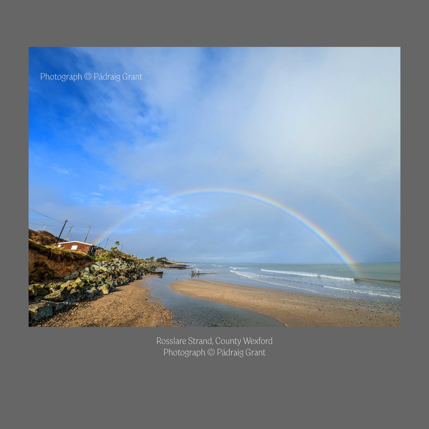 Rosslare Strand rainbow