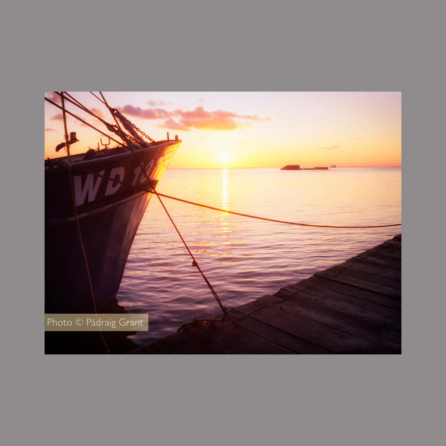 Sunrise over Wexford Harbour 1994