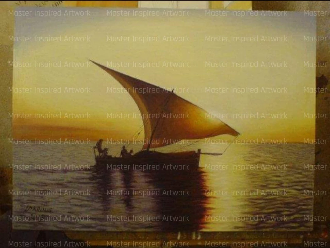dow boat sunset sea.jpg