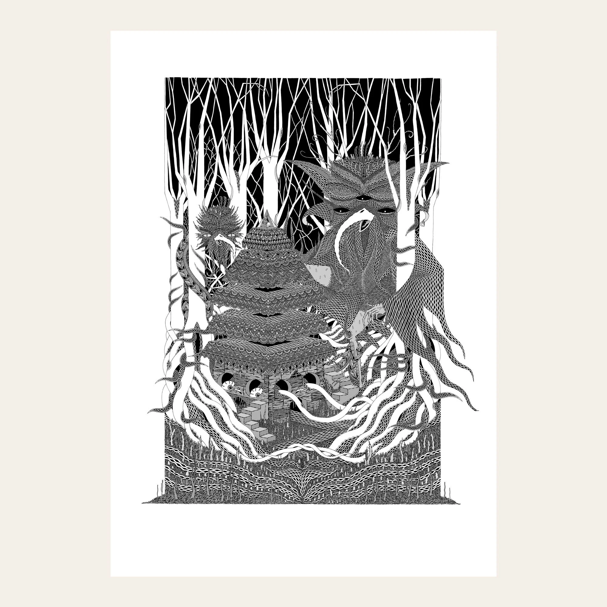 The Burial Society x Drawn Together