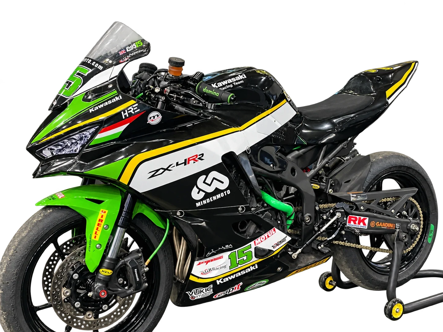 Minden Moto Kawasaki ZX-4RR track bike