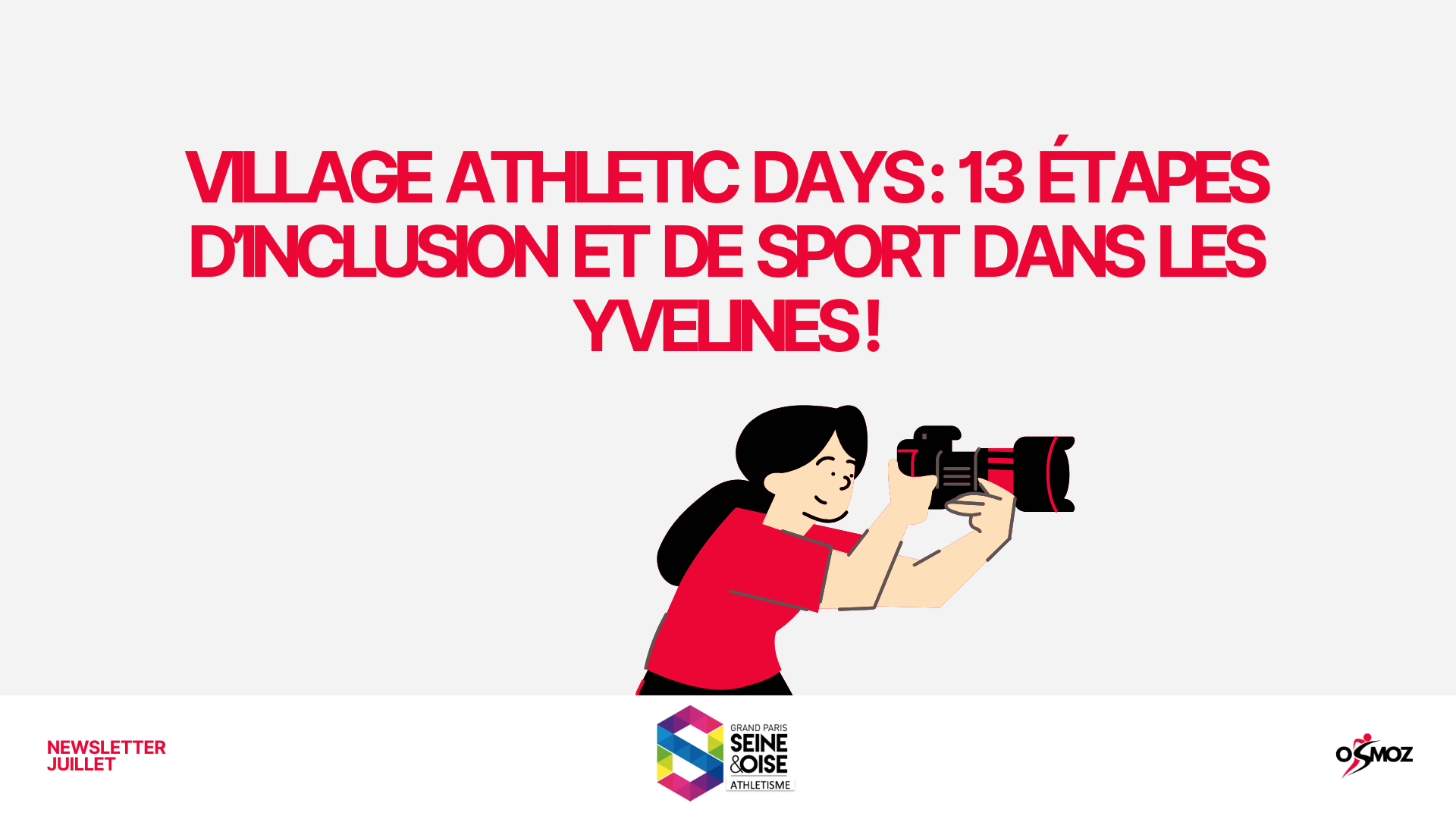 🏃♂️ Village Athletic Days : 13 étapes d’inclusion et de sport dans les Yvelines !