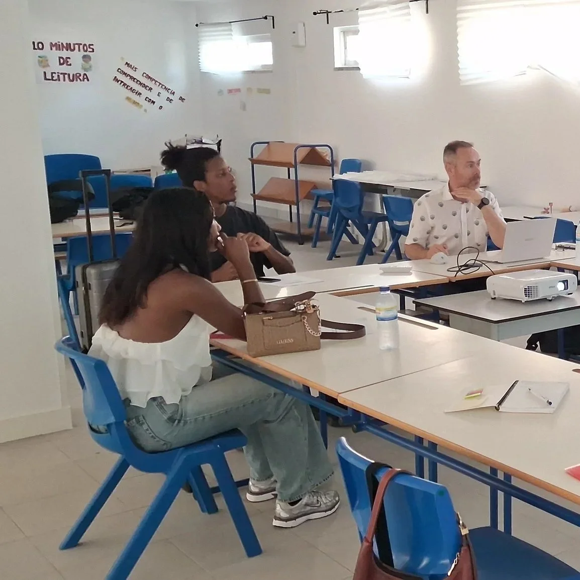 Sessão de formação dos embaixadores