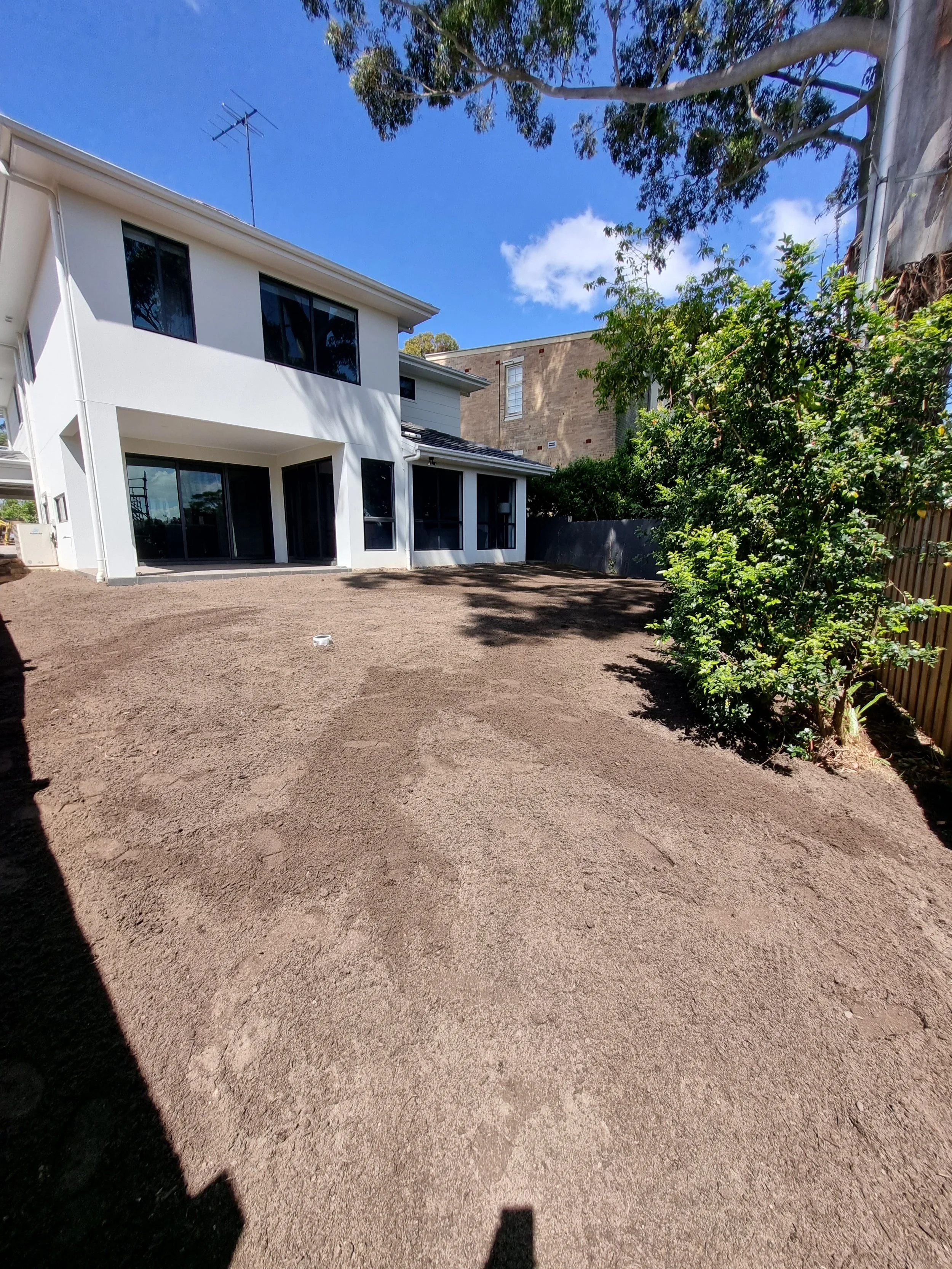 SR Civils and Excavation Construction Services Sydney NSW Site levelling and turf preparation