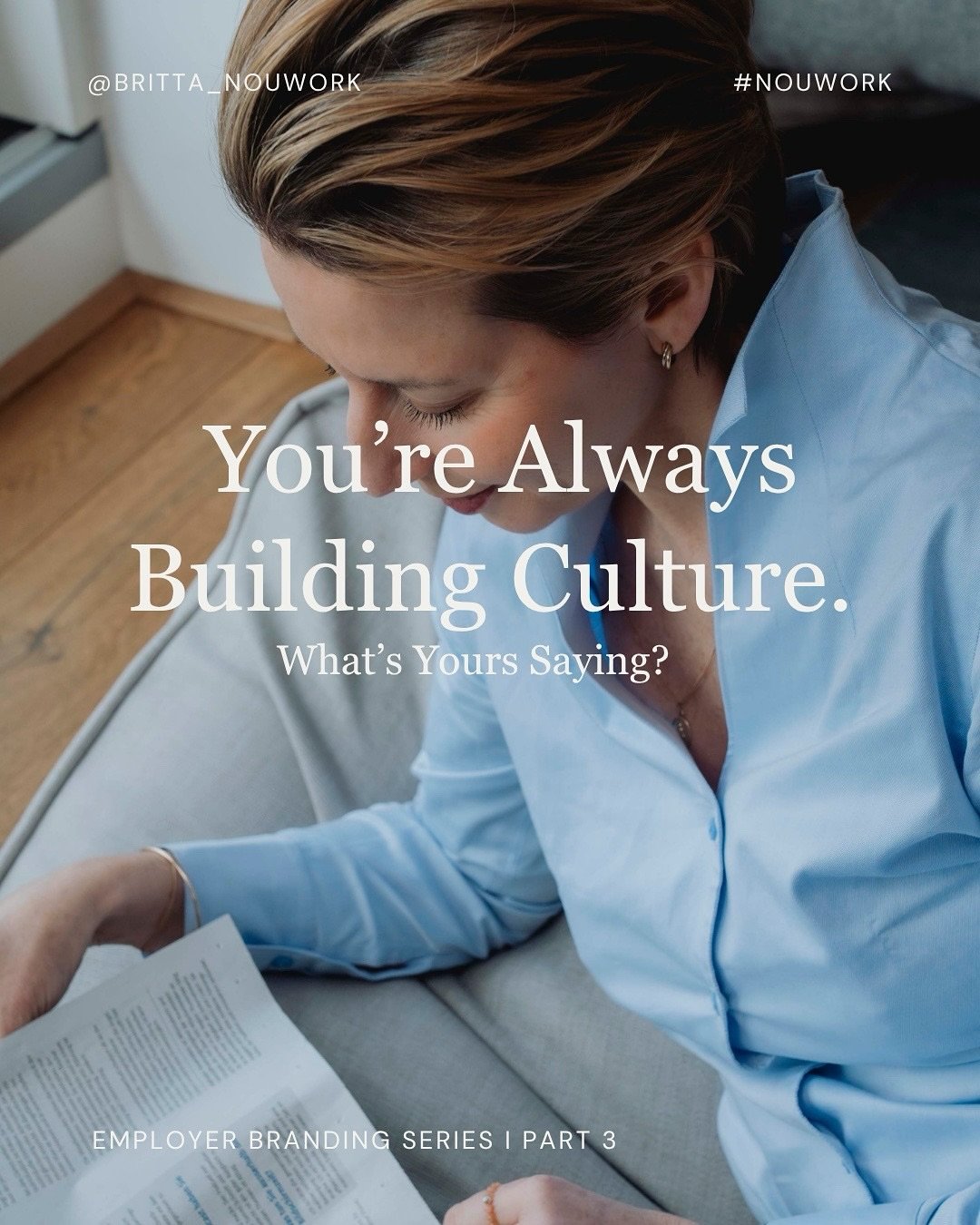 You&rsquo;re Always Building Culture &ndash; What Was Mine Saying?❓
Not everything that shapes culture is loud.📣
Sometimes it&rsquo;s the little things:
The side comments about other departments.
How we share stress without realising it.
The way one