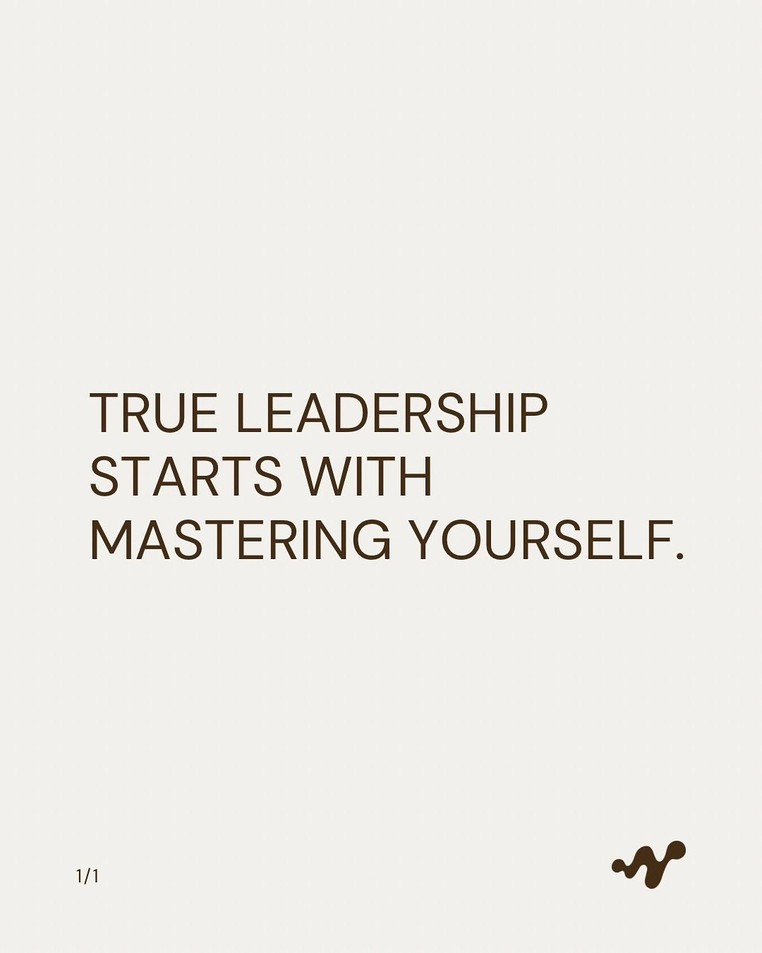 🛠 True leadership = mastering yourself.

Stephen Covey&rsquo;s first 3 &ldquo;7 Ways&rdquo; (Proactive ➡️ End-in-Mind ➡️ First-Things-First) give the private victory.
Deepak Chopra&rsquo;s Soul of Leadership adds depth: when ego bows to soul, influe