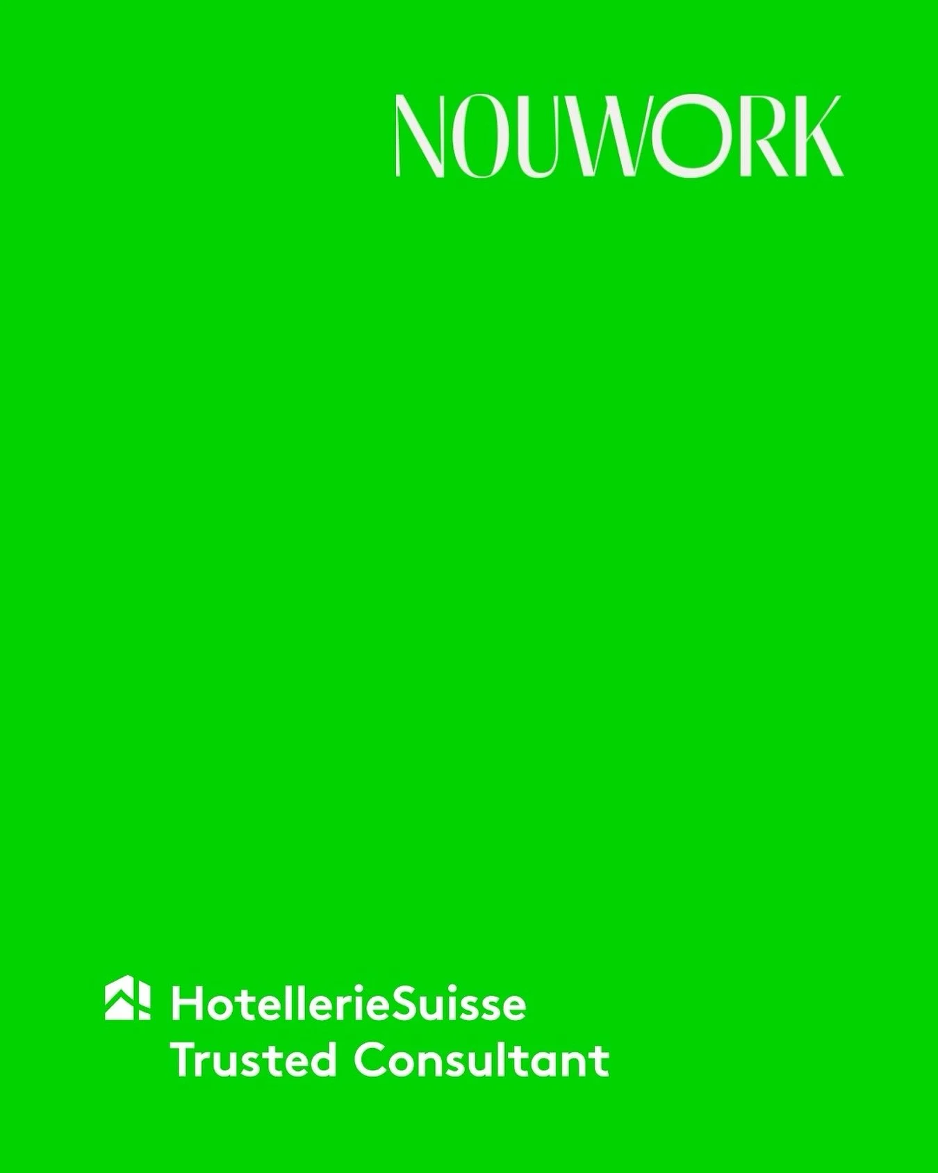 ✨ Big News ✨
NOUWORK is now an official Trusted Consultant of HotellerieSuisse 🇨🇭

As part of the Trusted Network, we stand as sparring partners for hotels across Switzerland &ndash; boosting employer attractiveness, shaping cultures, and empowerin