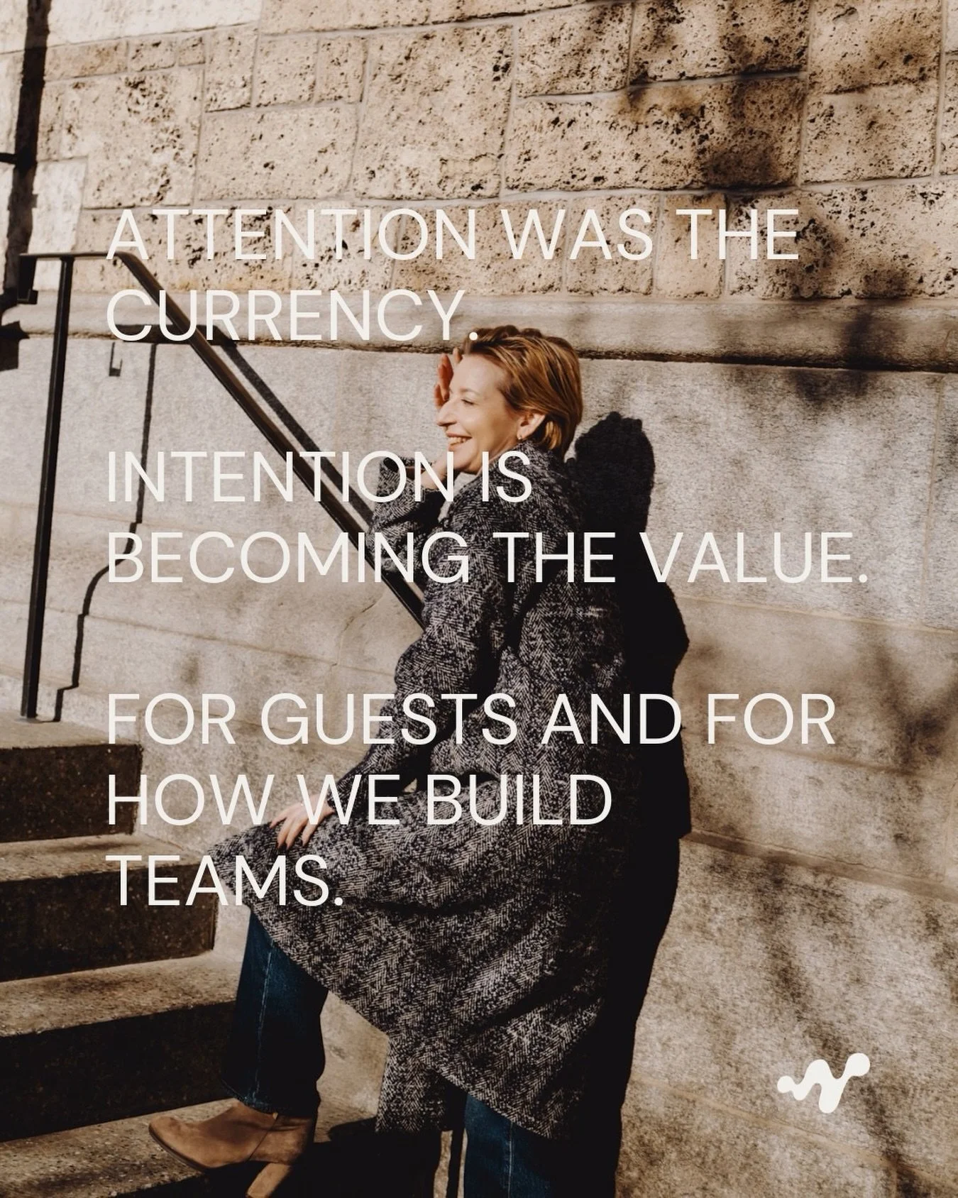 Attention was the currency.
Intention is becoming the value.
For guests and for how we build teams.

Marketing has shifted. Reach, scale, attention, conversion... 

Each phase worked. But something got lost:
Attention spans. Trust. Genuine connection