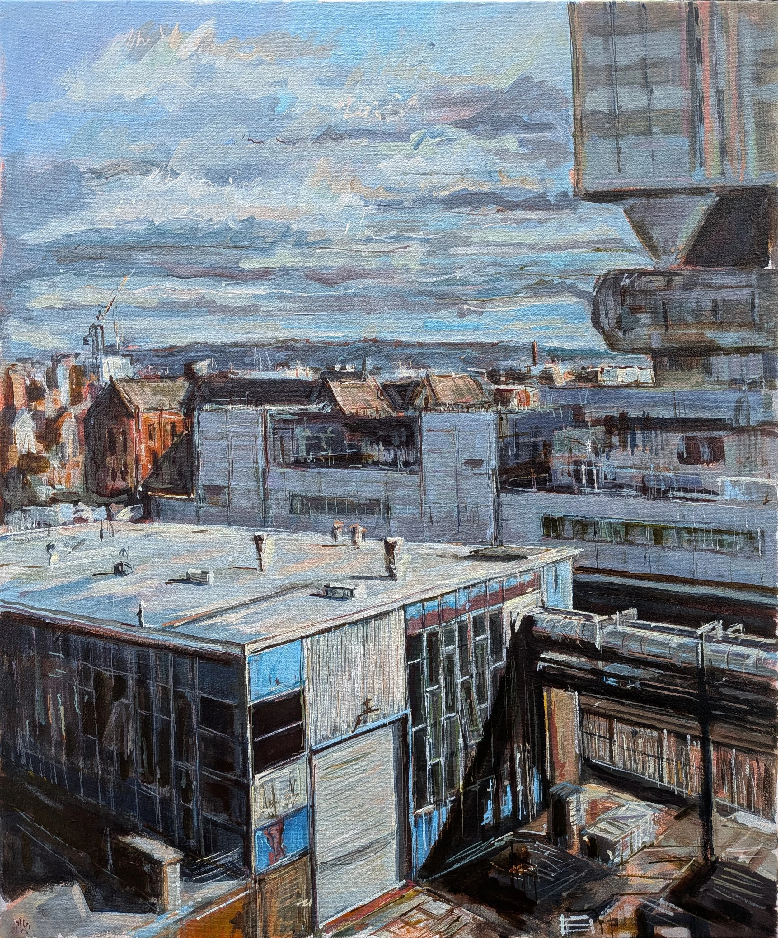 MULTISTORY #4. FORESHADOWING / 60cm x 50cm / 2026