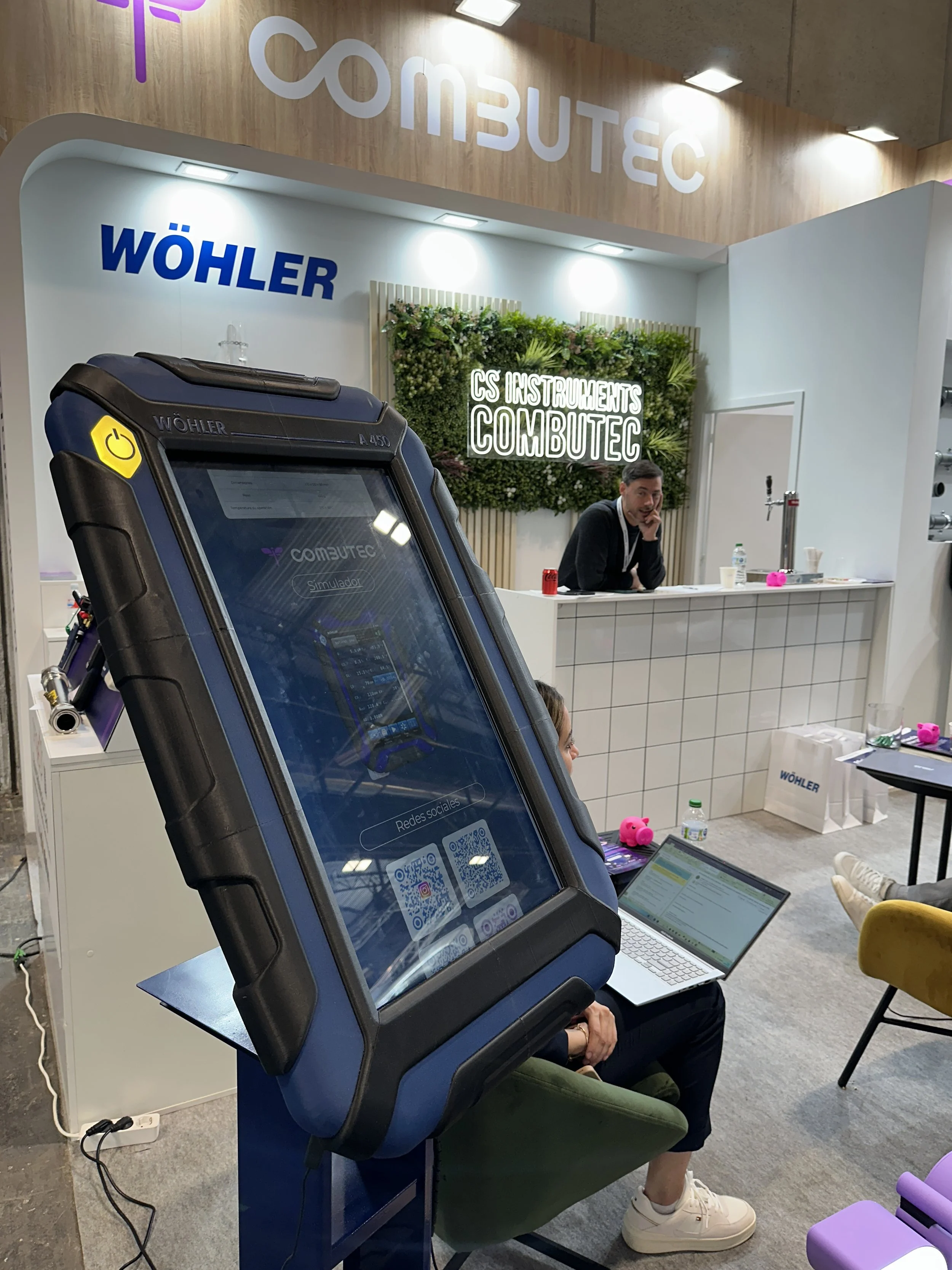 Montaje final en IFEMA para COMBUTEC.