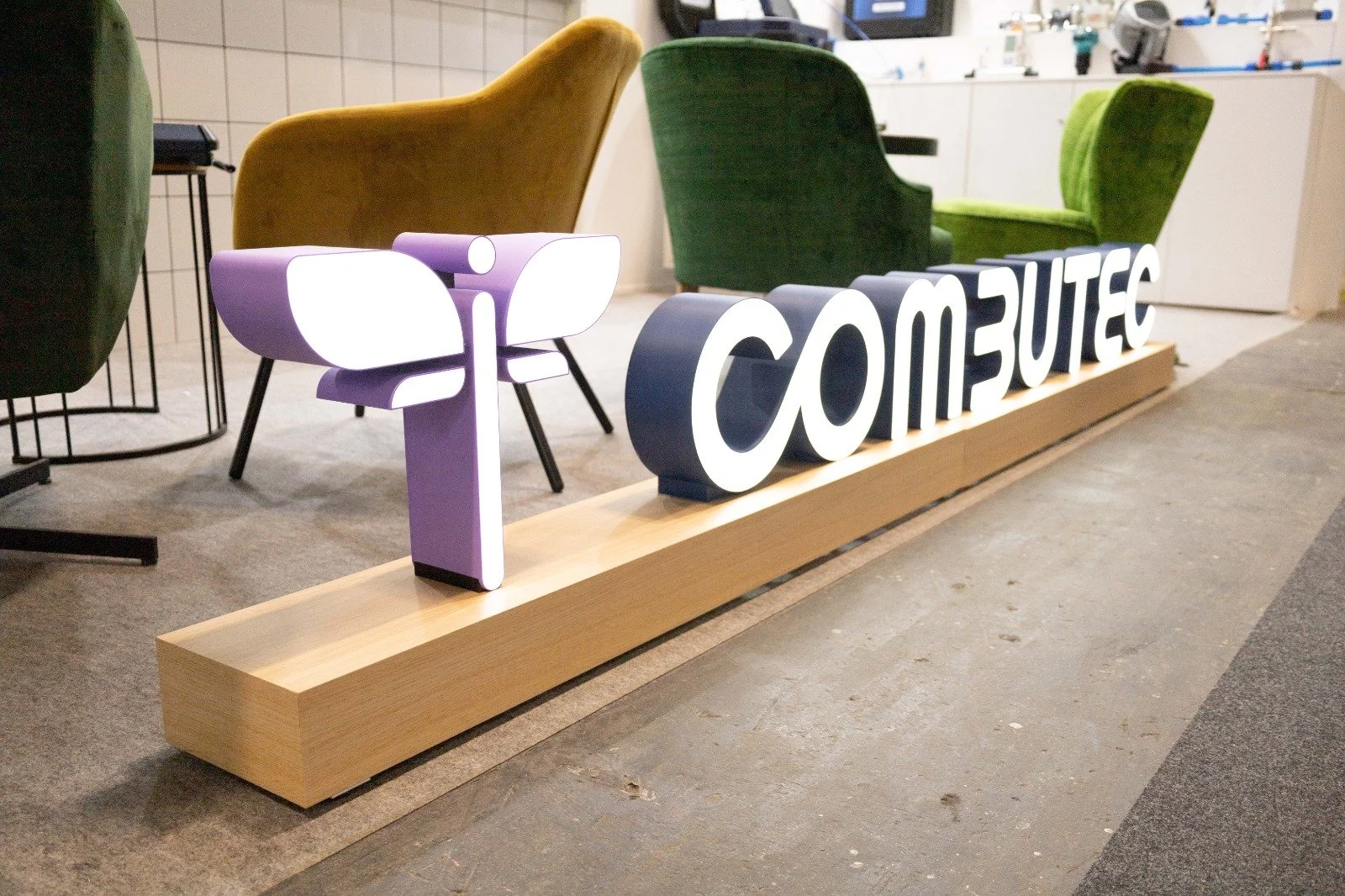 Montaje final en IFEMA para COMBUTEC.