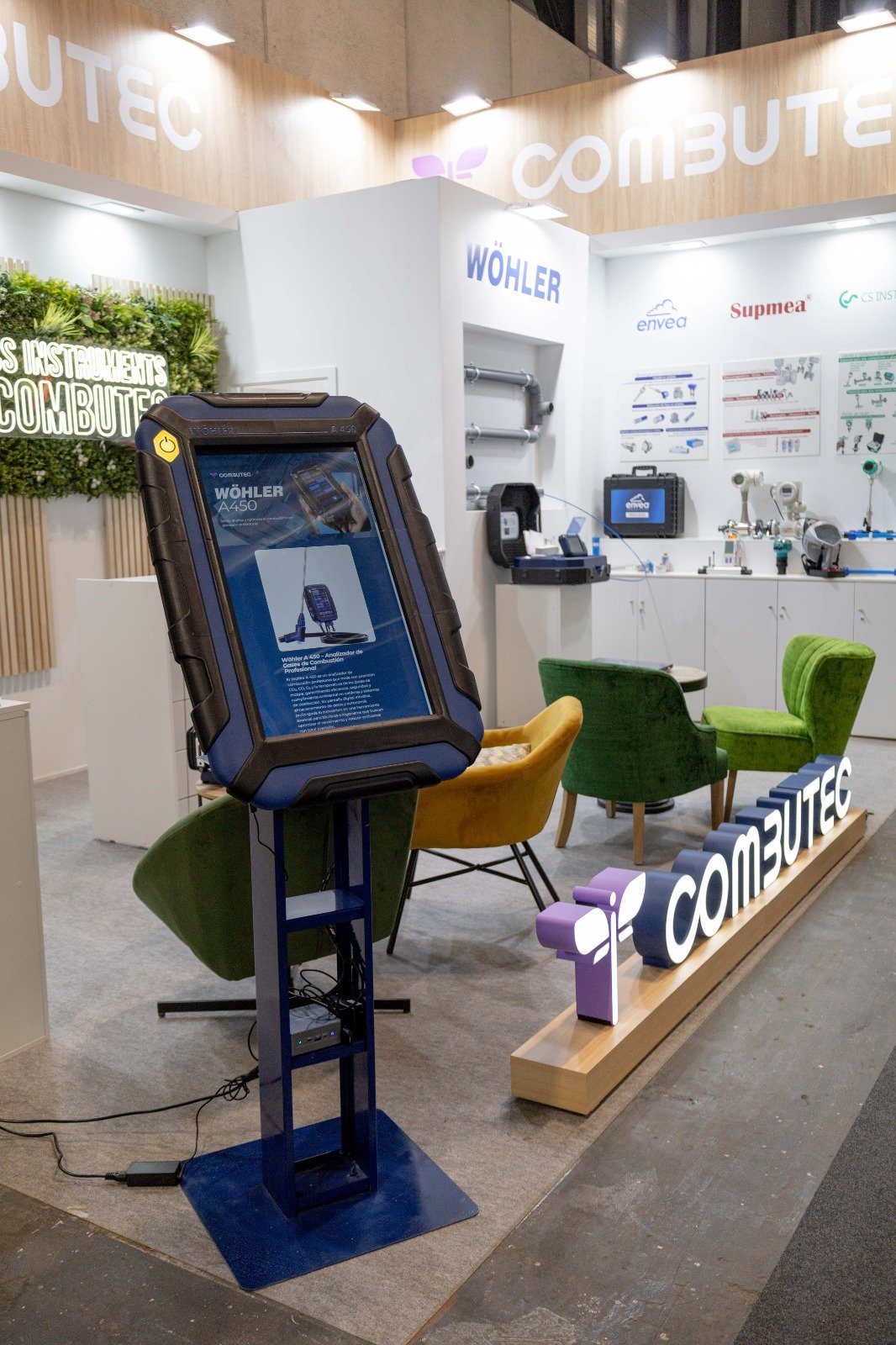 Montaje final en IFEMA para COMBUTEC.