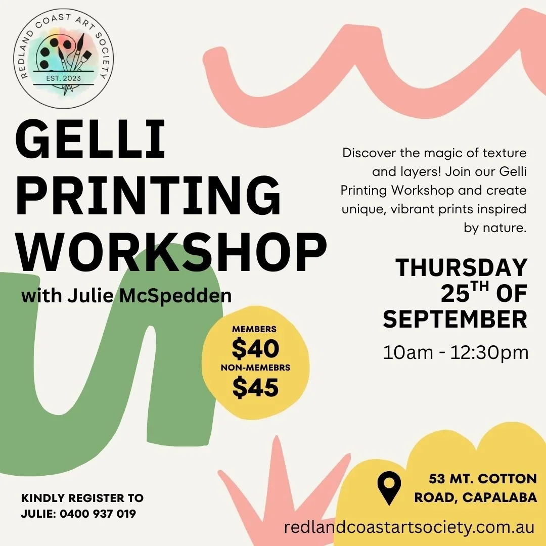 Gelli Printing with Julie