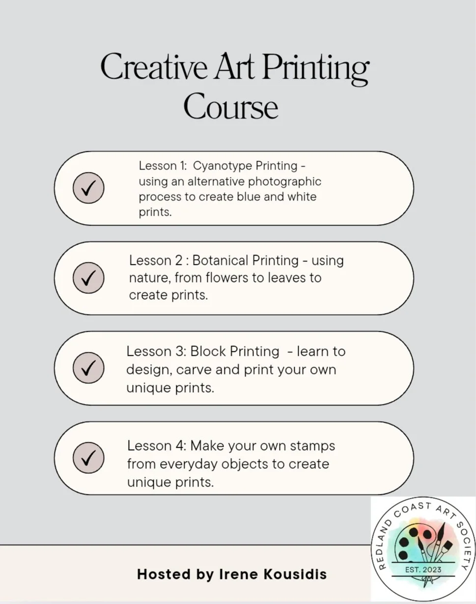 Creative Art Printing Course.