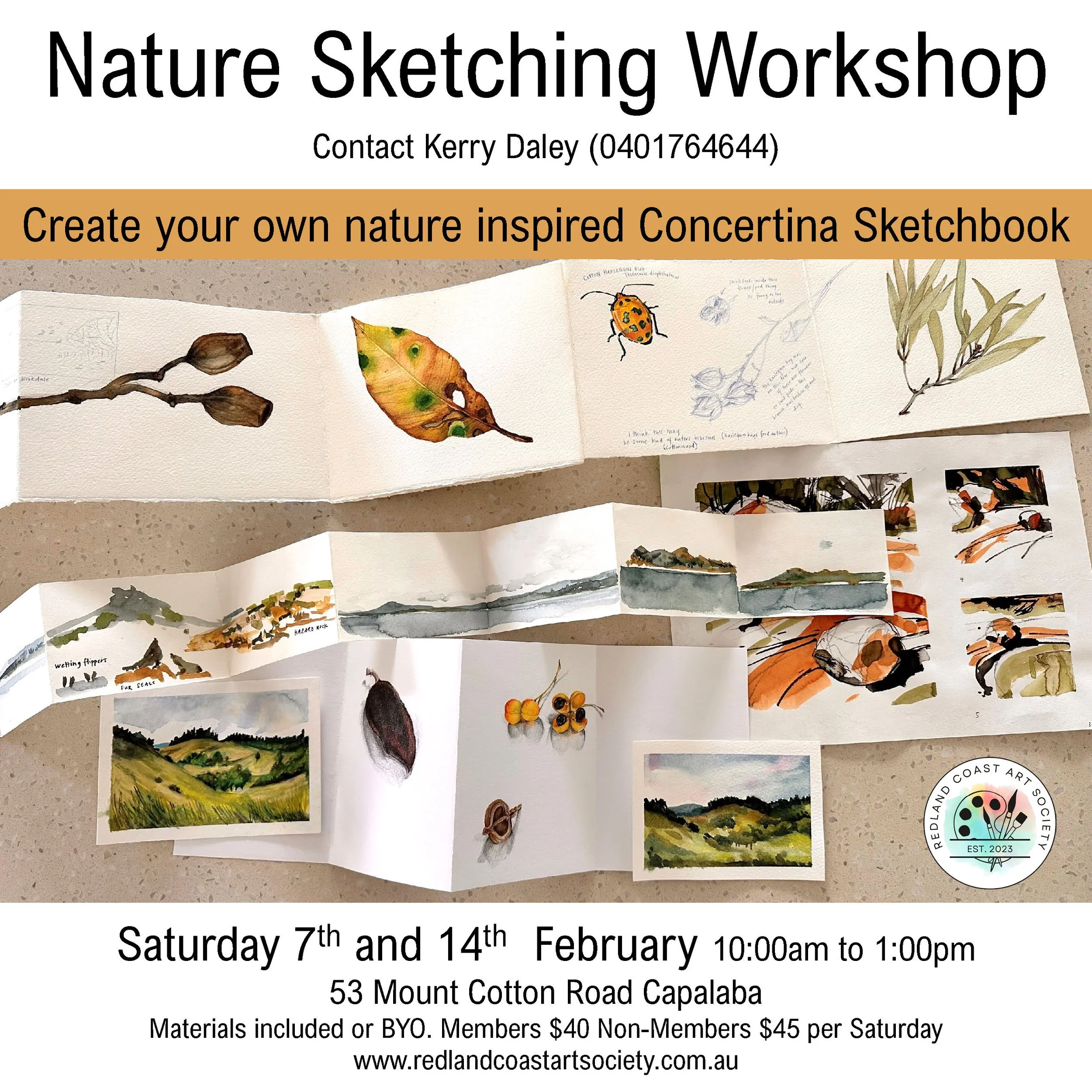 Nature Sketching Workshop