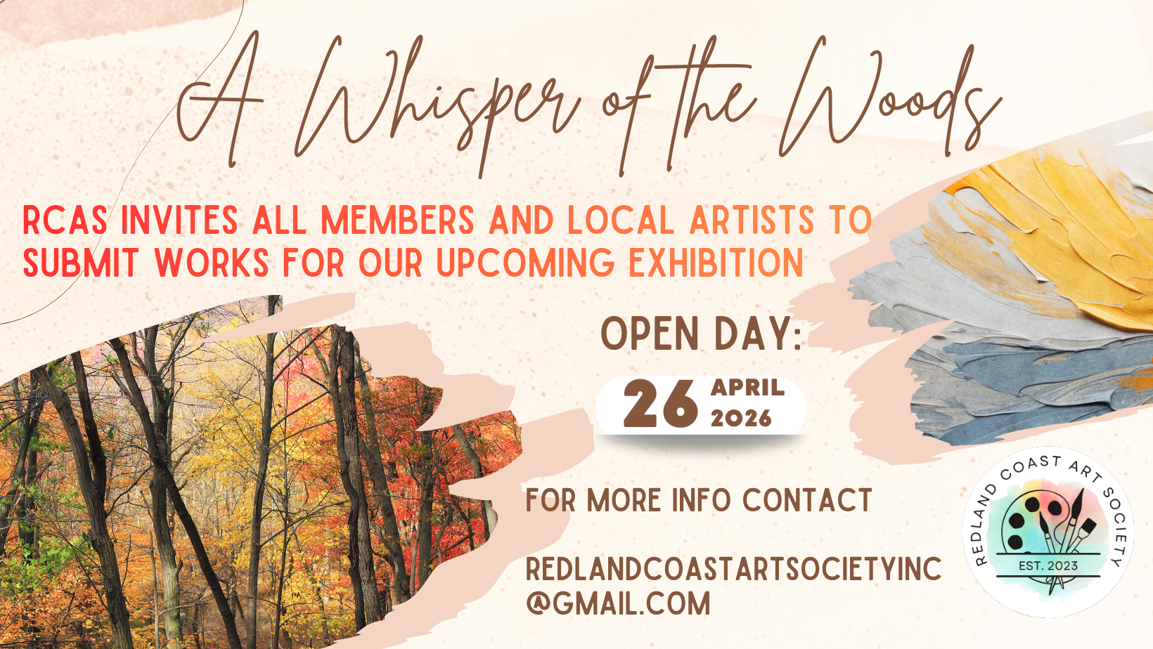 Next exhibition - Call for Artists!!!