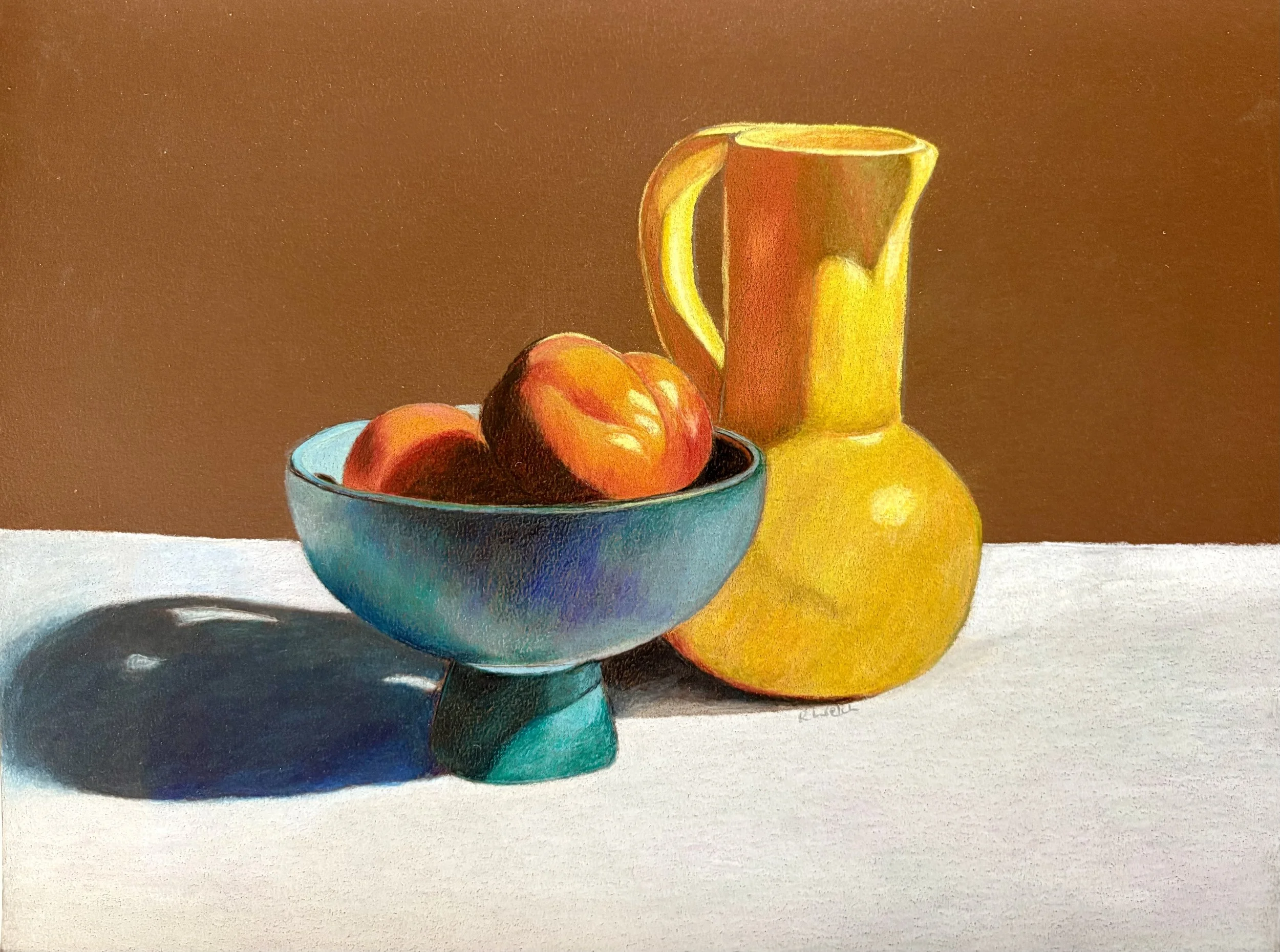 Ruth Welch - Golden Harmony, Pastel 45x35 $200.jpeg