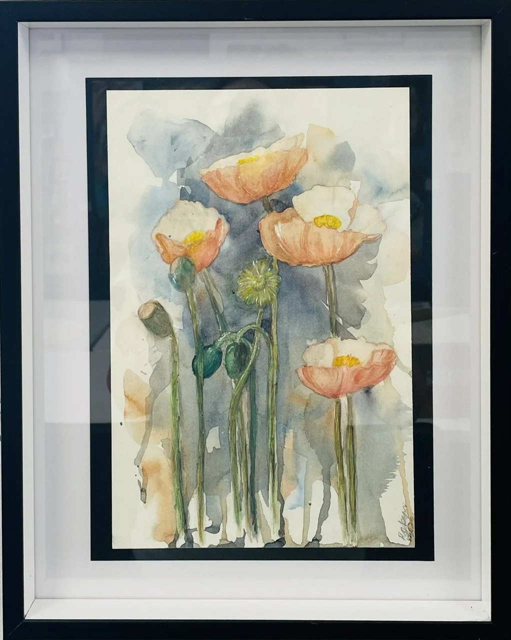 Robyn F Smith - Poppies, Watercolour $120.jpg