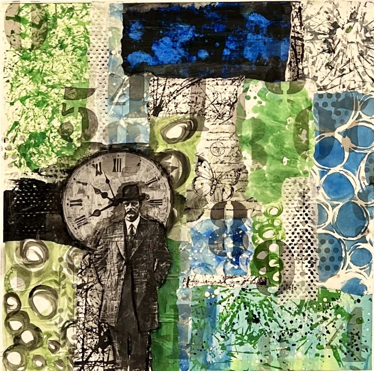  Muse in Colour ,
Julia Hahn 
Mixed Media, 
50x40 cm, framed  
Price: $100