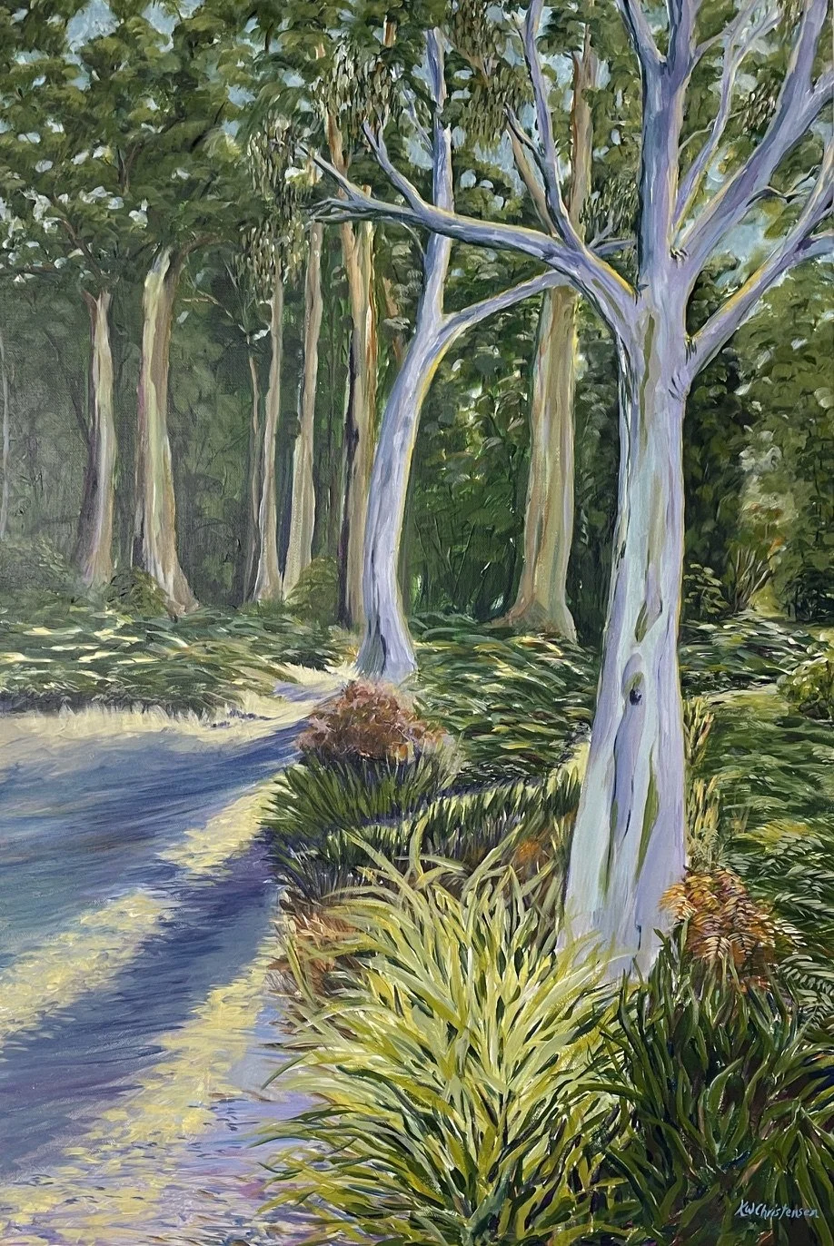  Morning Stroll ,
Kathryn Christensen 
Acrylic, 
x cm, Unframed  
Price: $400
