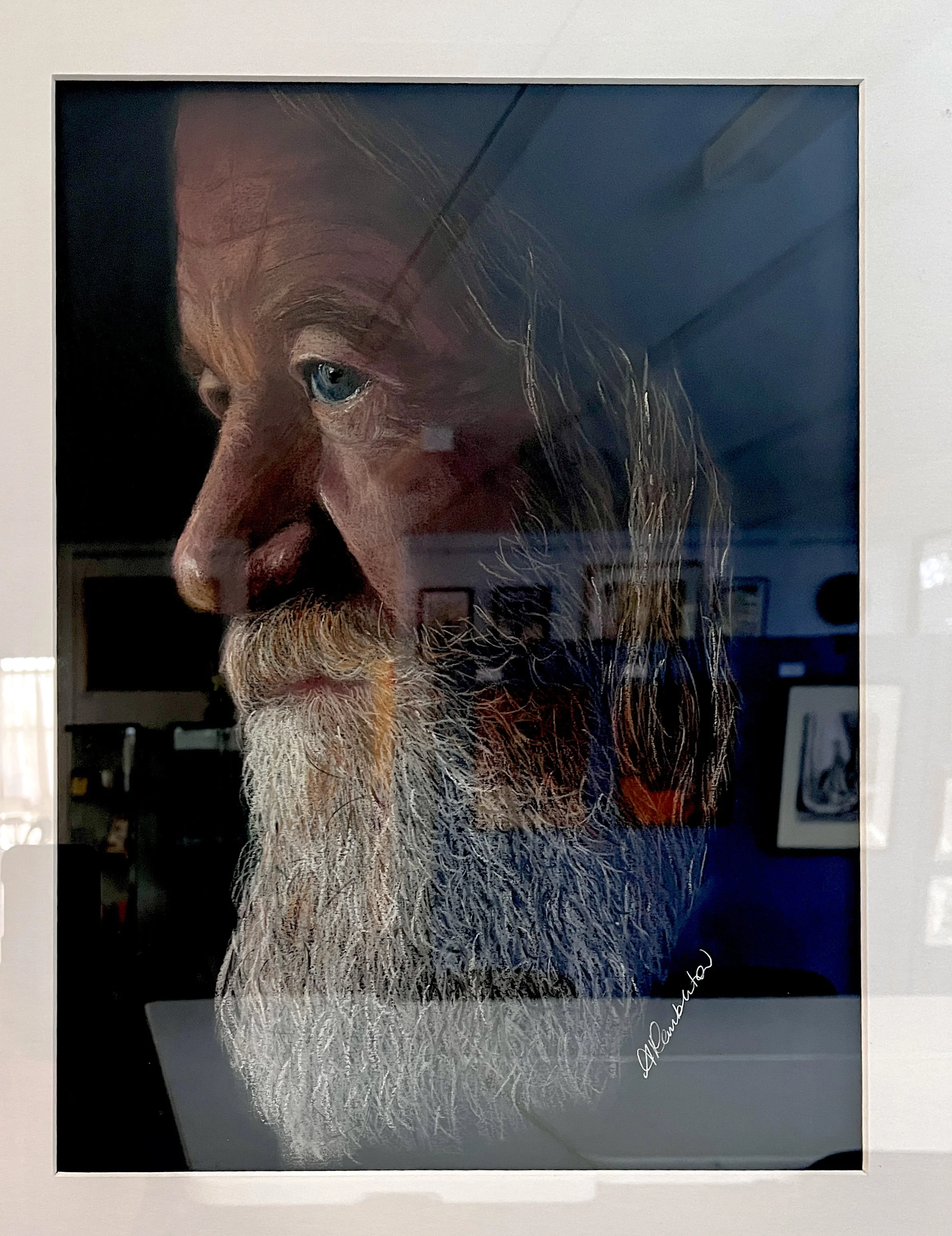  Out of Darkness ,
Amanda Hill 
Pastel, 60x50 cm 
Price: $800