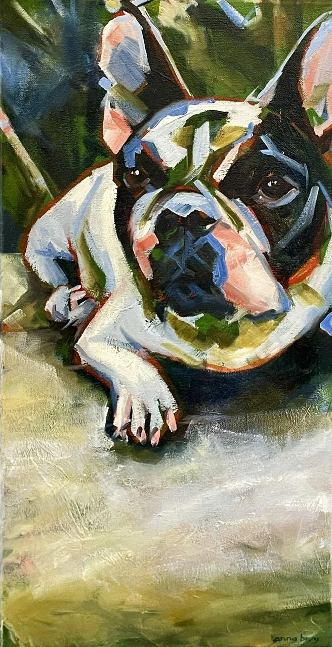 Anna Bray - La Nonchalance, Acrylic $200.jpg