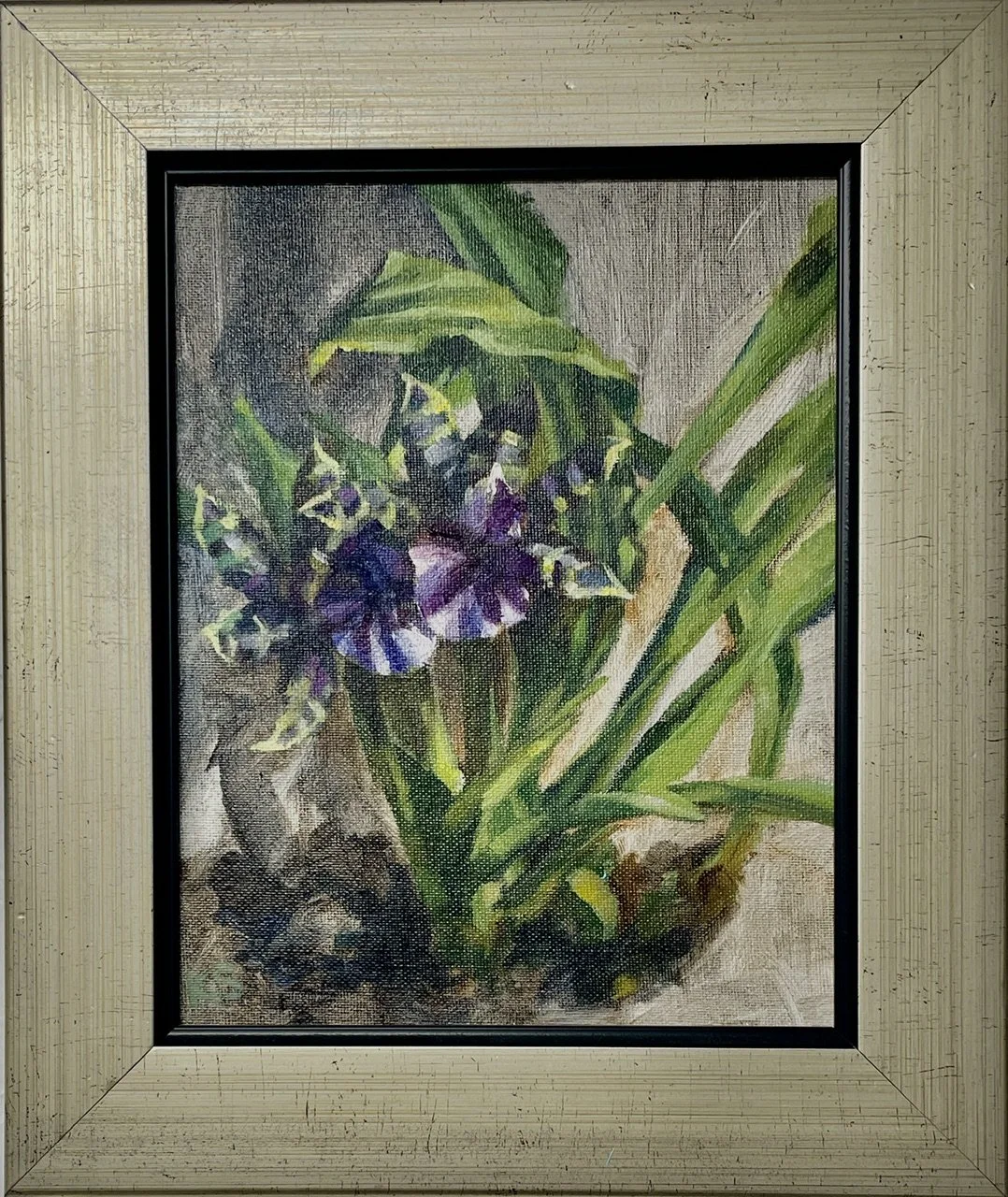  Purple Orchid ,
Katia Strounina 
Oil, 
x cm, framed  
Price: $150