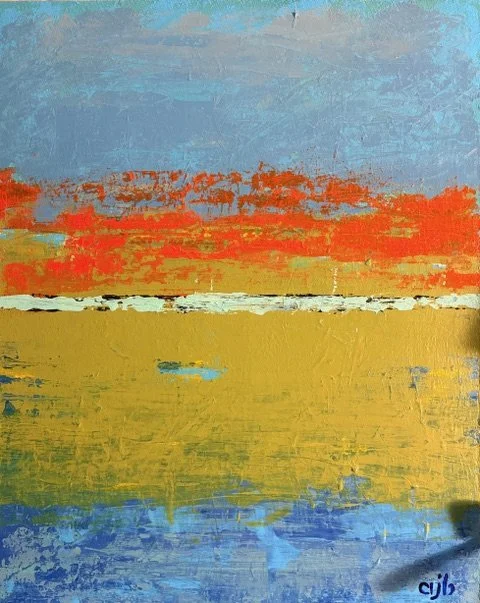 “Crown the Dawn” 
Angela Bruce
Acrylic on Wood Board, 48 x 60cm.

Price: $180. (Negotiable)