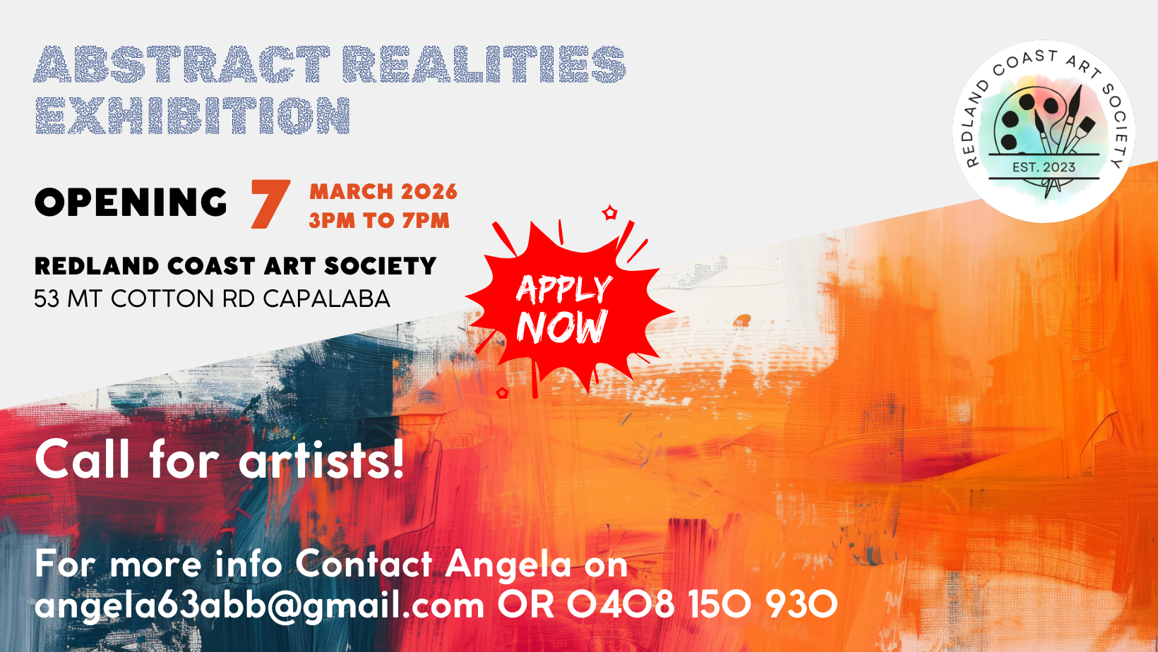 Entries now open - apply online now!