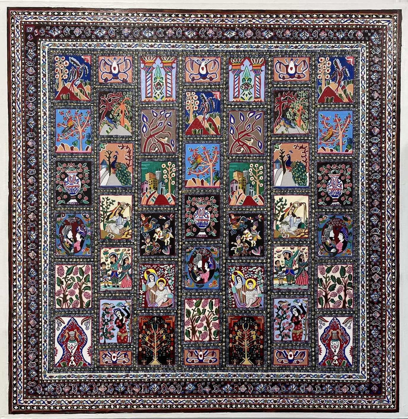 Mariam Albander - Pictoral Rug Acrylic $500.jpg