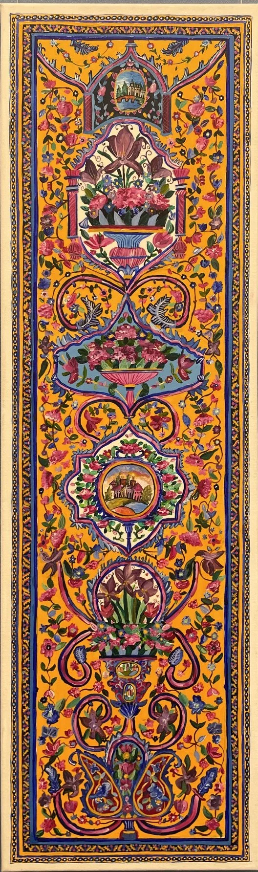 Mariam Albander - Tiles of Shiraz Acrylic $250.jpg