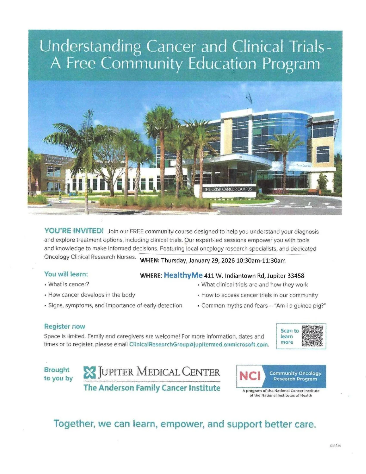 Understanding Cancer &amp; Clinical Trials