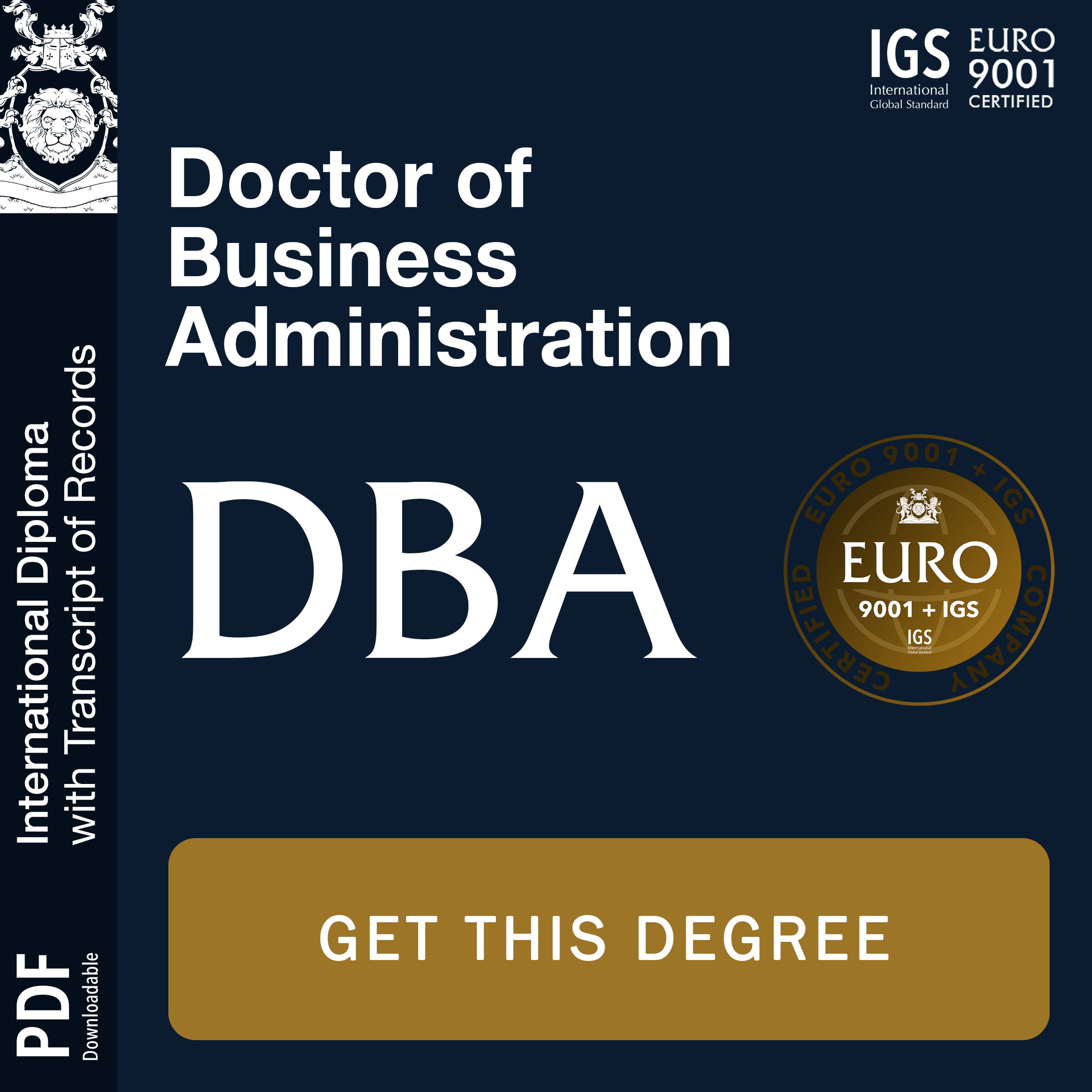 Doctor of Business Administration (DBA)