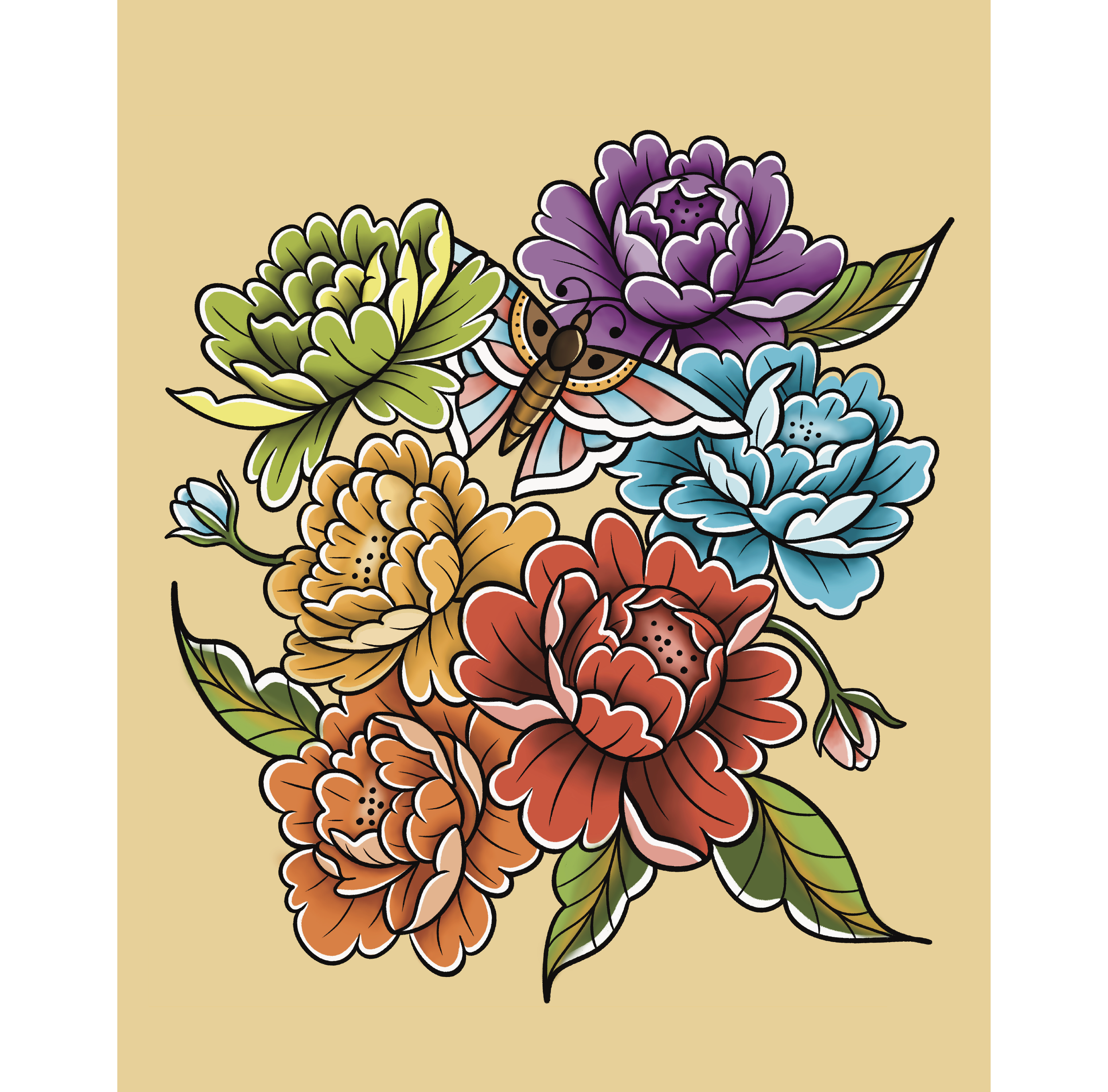 Pride Peonies