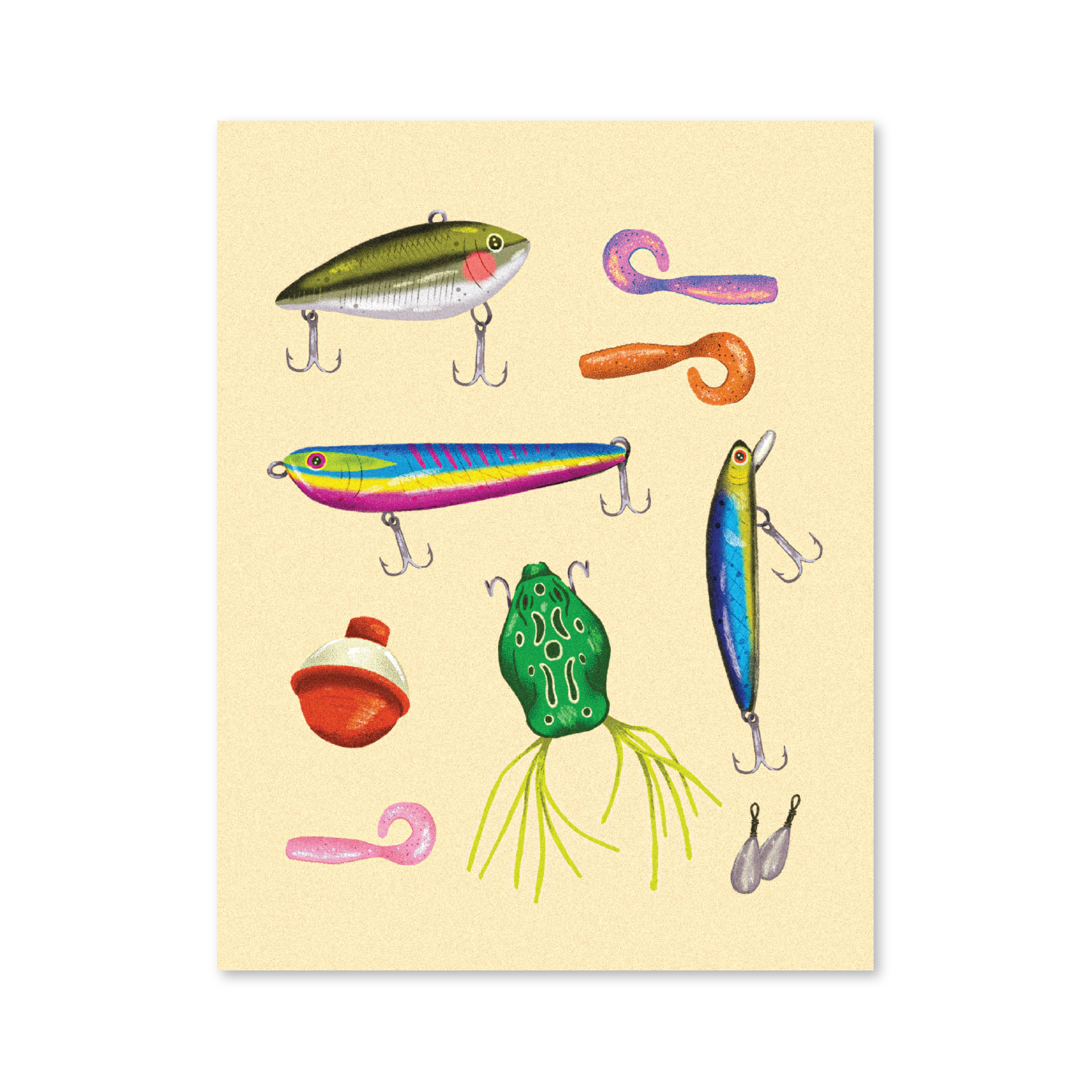 Fishing Gear Print