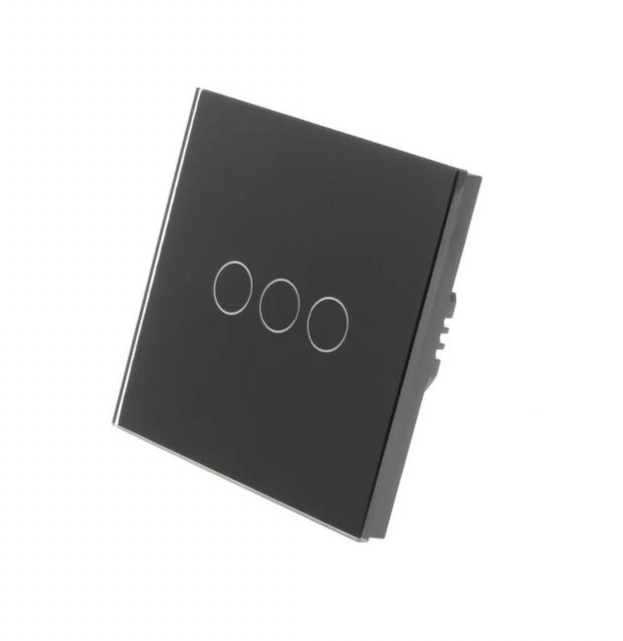 Luxury Glass - Smart Touch Light Switch - Black