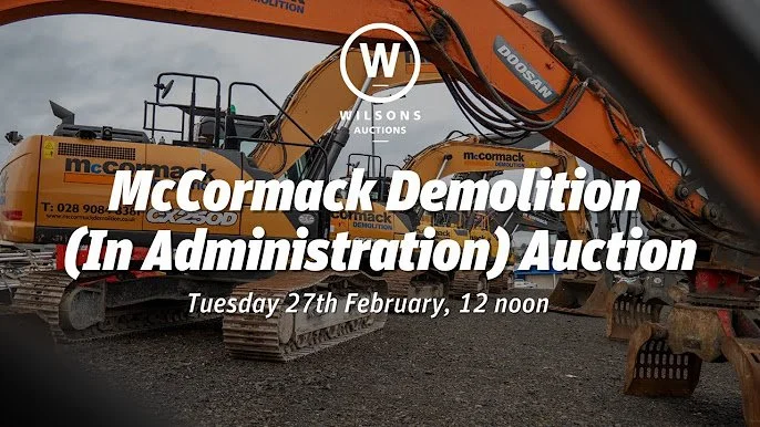 Wilsons Auction – McCormack Demolition Administration Auction