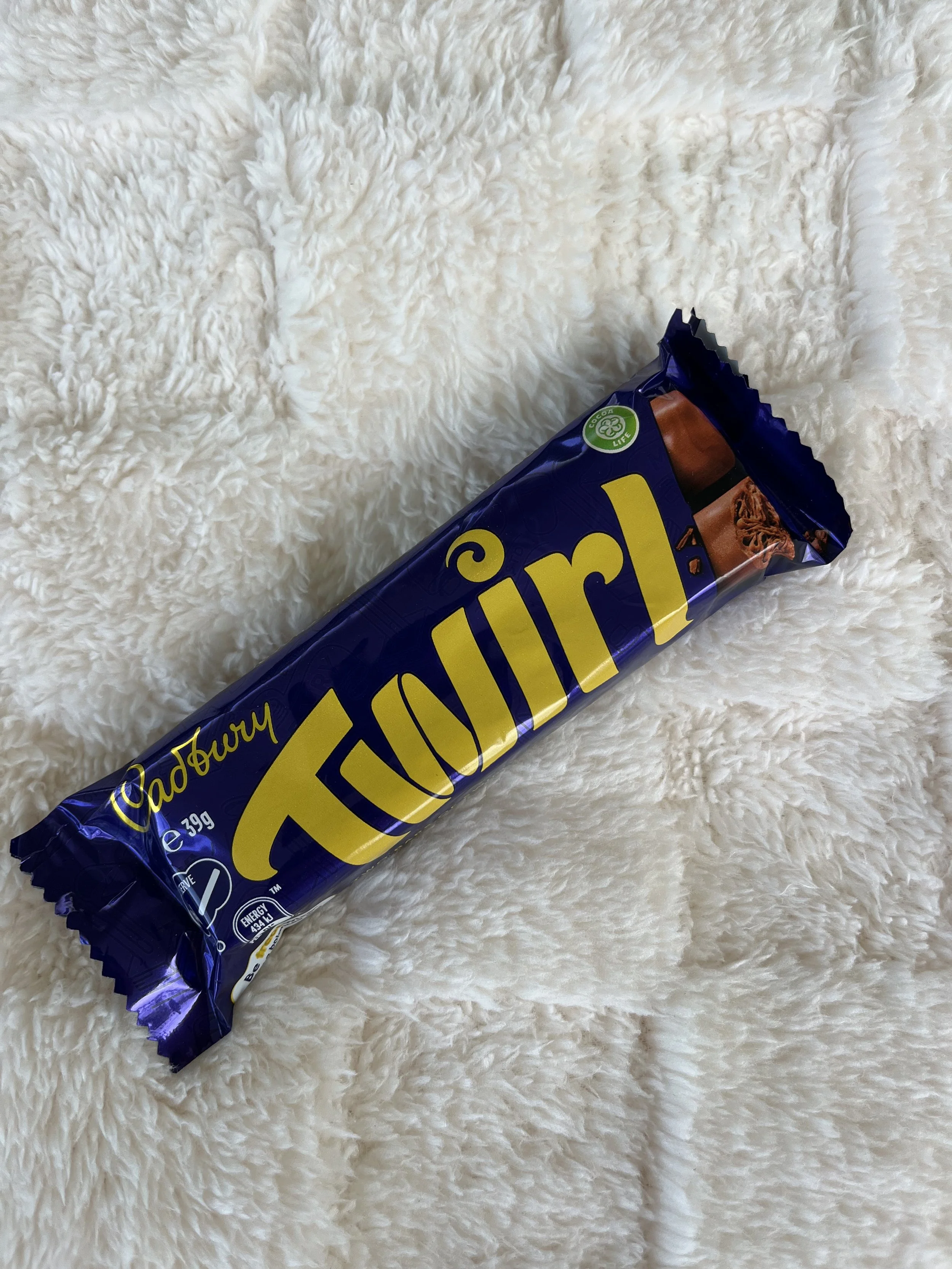 Twirl Chocolate Bar (39g)

