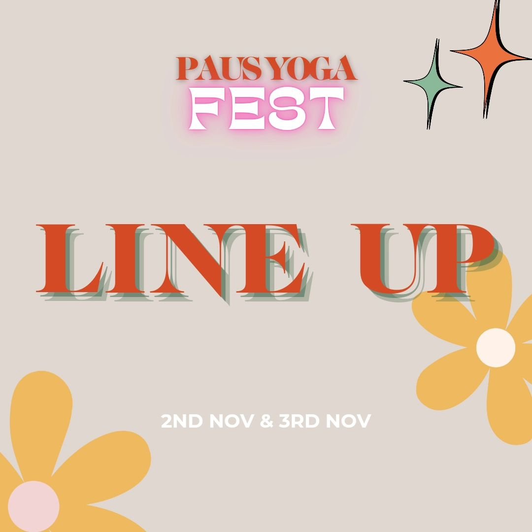 🎉 Paus Yoga Fest Line-Up is Here! 🎉 

Get ready for an unforgettable weekend! Our Paus Yoga Fest brings you back-to-back classes, unique workshops, and an incredible community vibe at Boat Quay. From Acro and Inversions to Inside Flow themes and pa