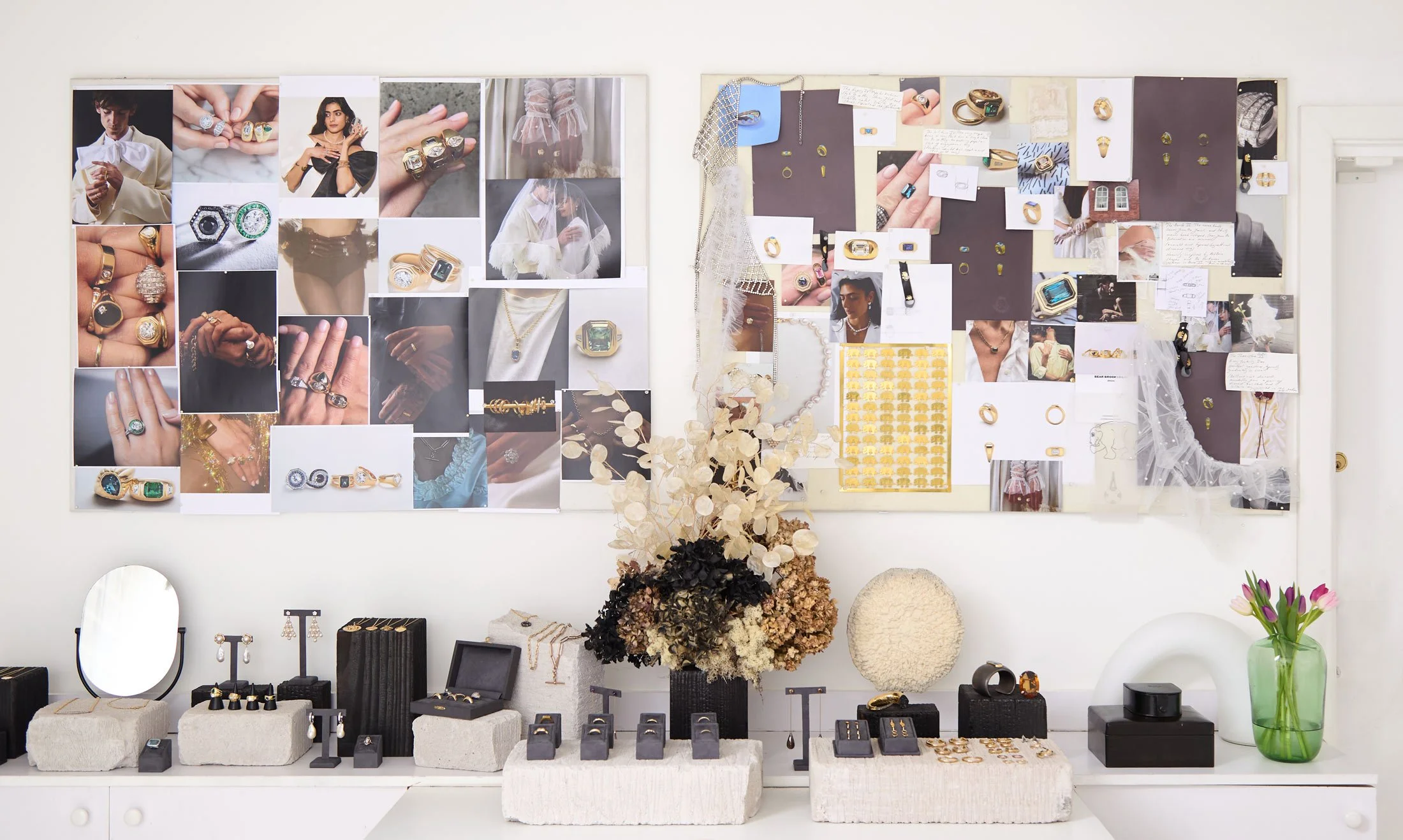 Bear Brooksbank jewellery studio interior