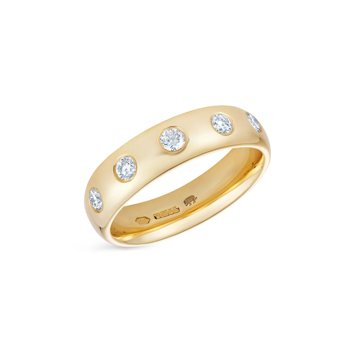 The Large Flush-set ring