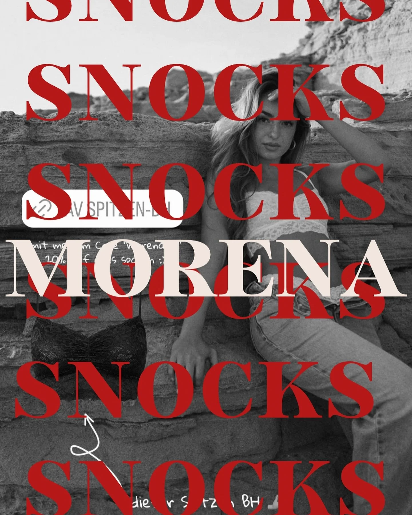 @morenabtz x @snocks 🧦&hearts;️
.
.
.
.
.
#snocks #kooperation #collab #influencermanagement #notyourmanagement #mallorcabeach