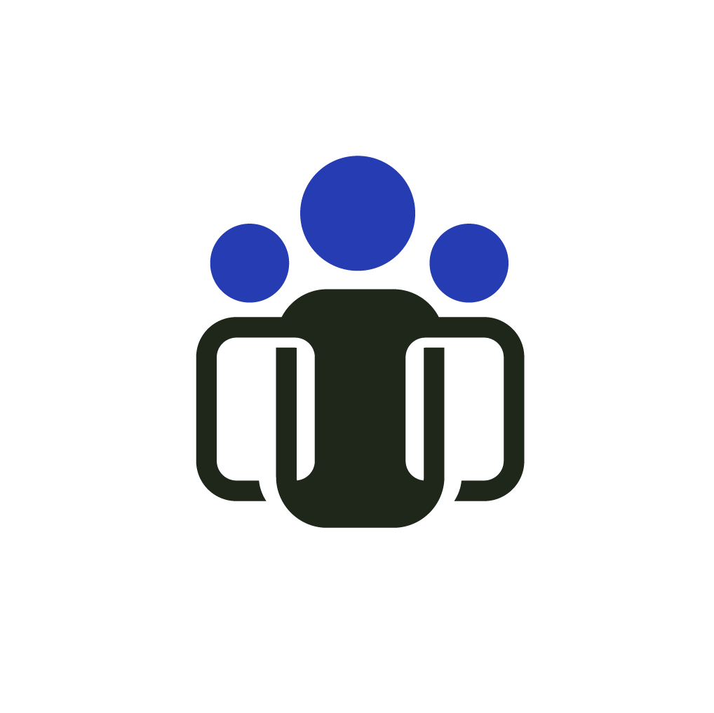 Community Involvment Icon, linked, people