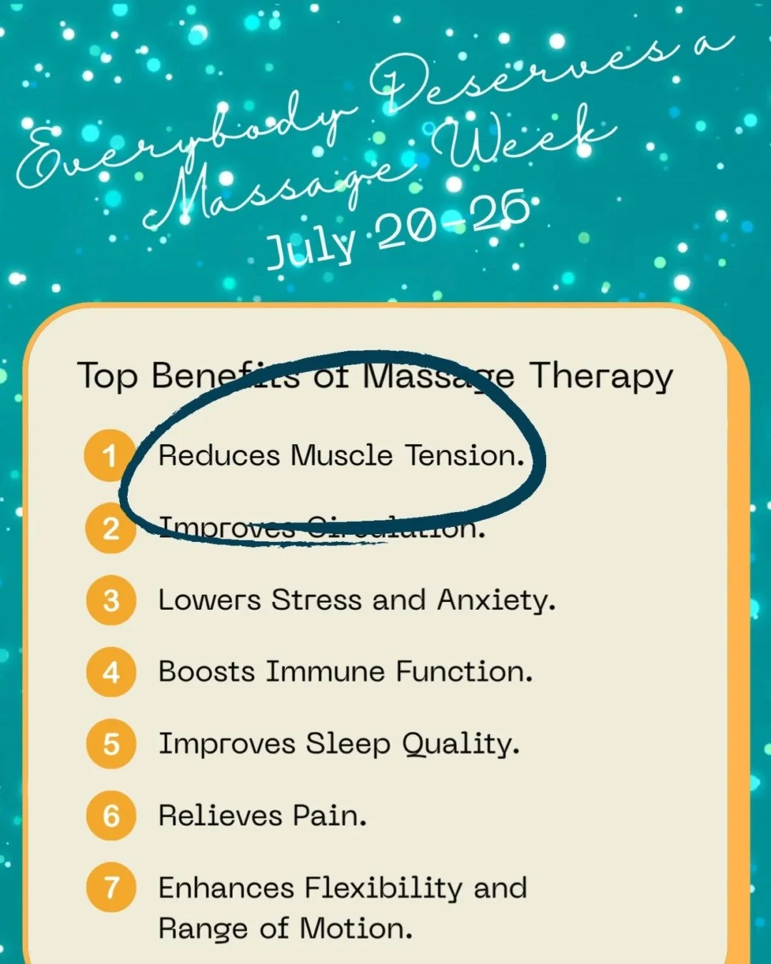 Happy &quot;EveryBody Deserves a Massage&quot; Week ❤️

Ever wondered why massage is good for you? Read on 🔥

@abmpmassage #massage #massagetherapy #bodywork #bodytherapy #sfmassage #bayareamassage #massagebenefits #healthbenefits