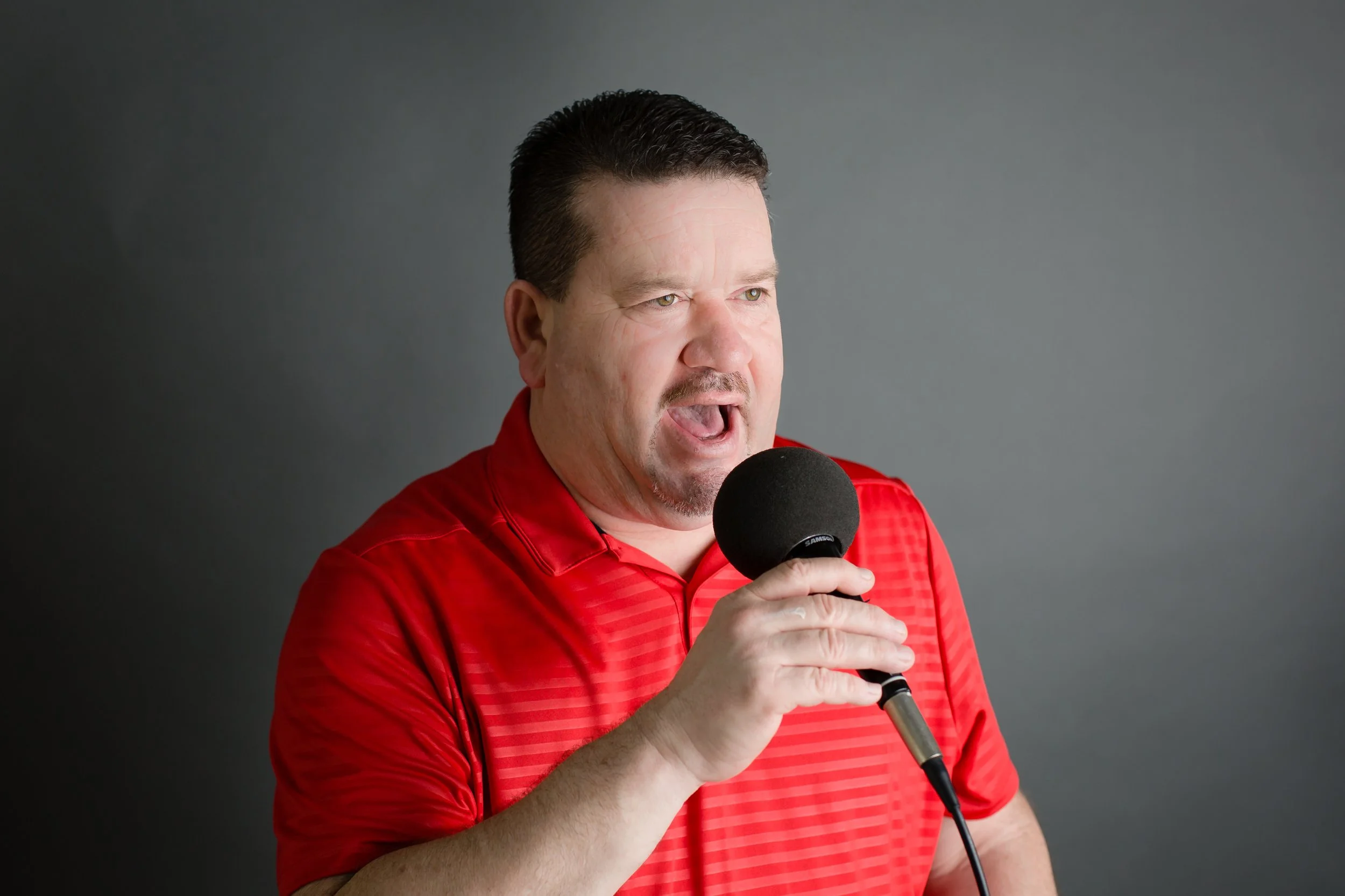 Casey Motter Announcing for BallparkDJ