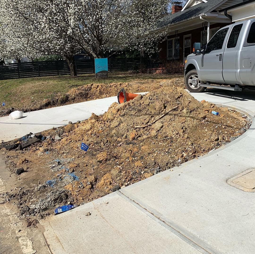 A new home with a new lawn!