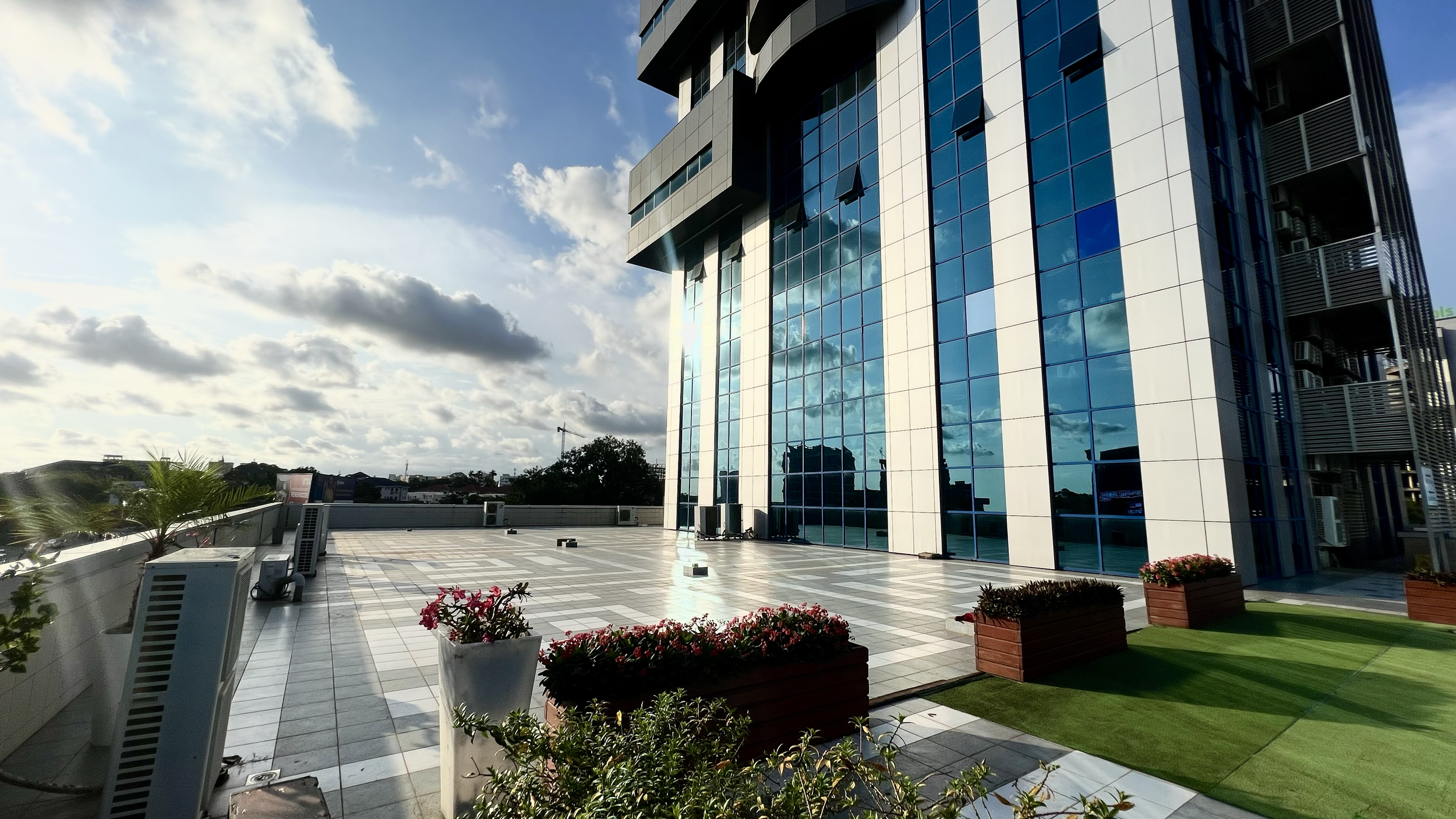 Serene Terrace Views
