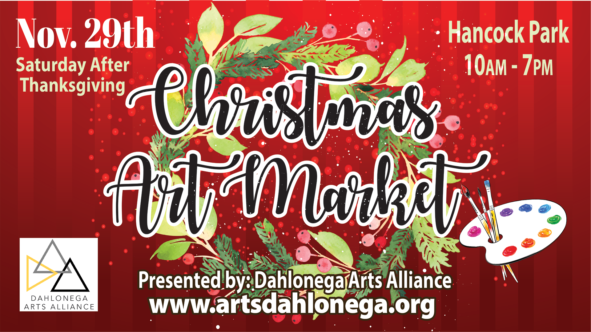 DAA Christmas Art Market: