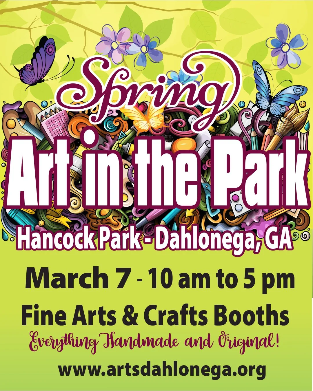 DAA Spring Art in the Park